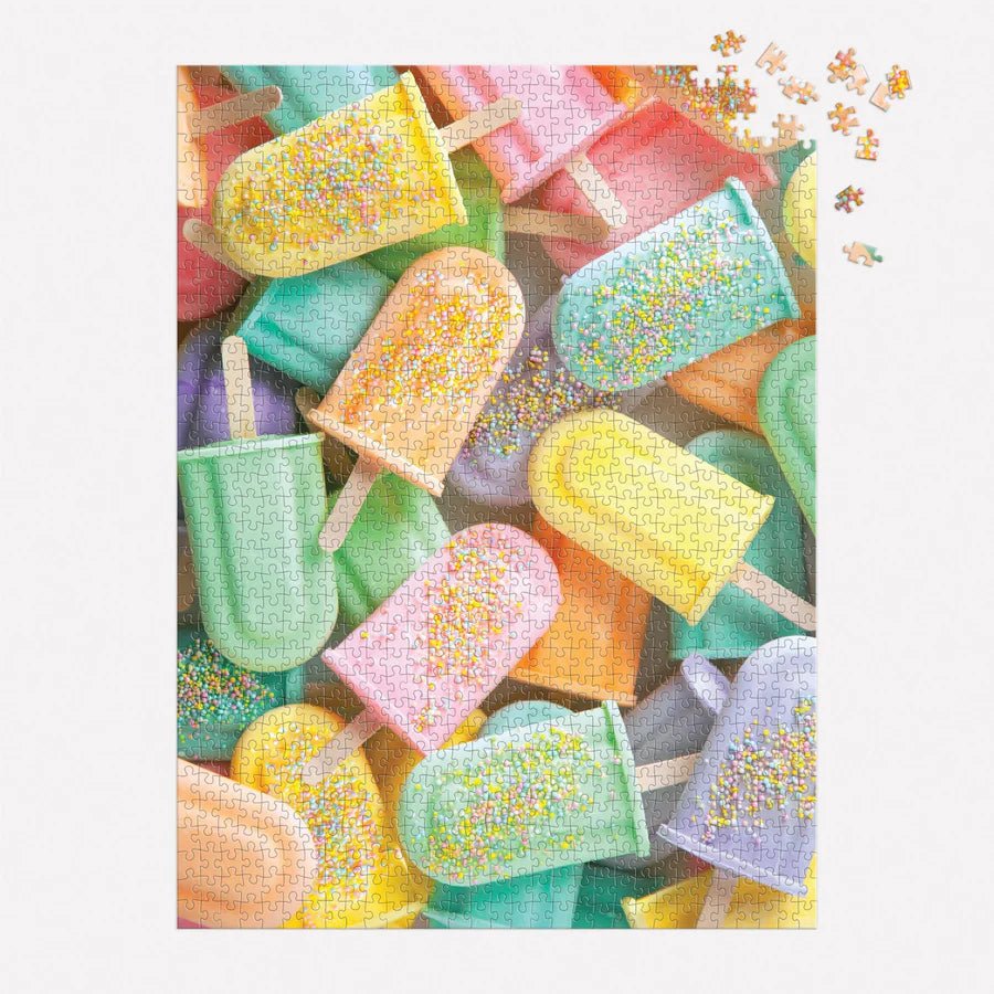 Icy Treats 1000 Piece Jigsaw Puzzle by Galison - Galison - Jigsaw Puzzles - The Puzzle Center
