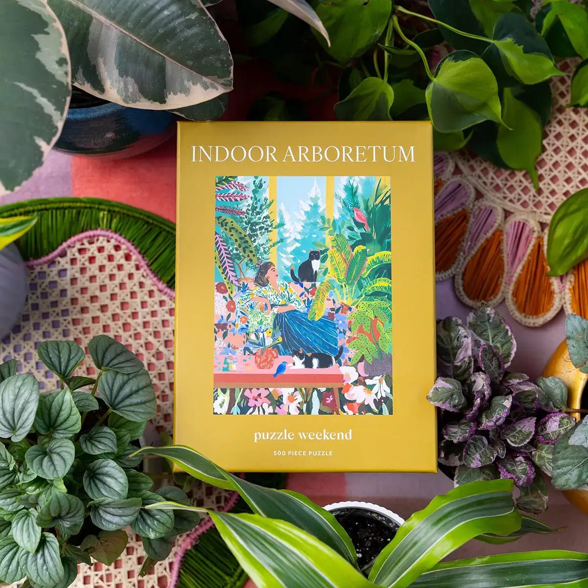 Indoor Arboretum 500 Piece Jigsaw Puzzle | Puzzle Weekend - Jigsaw Puzzles - The Puzzle Center