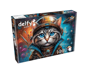 Interstellar Meowments 1000 Piece Jigsaw Puzzle | Delfy Puzzles - Jigsaw Puzzles - The Puzzle Center