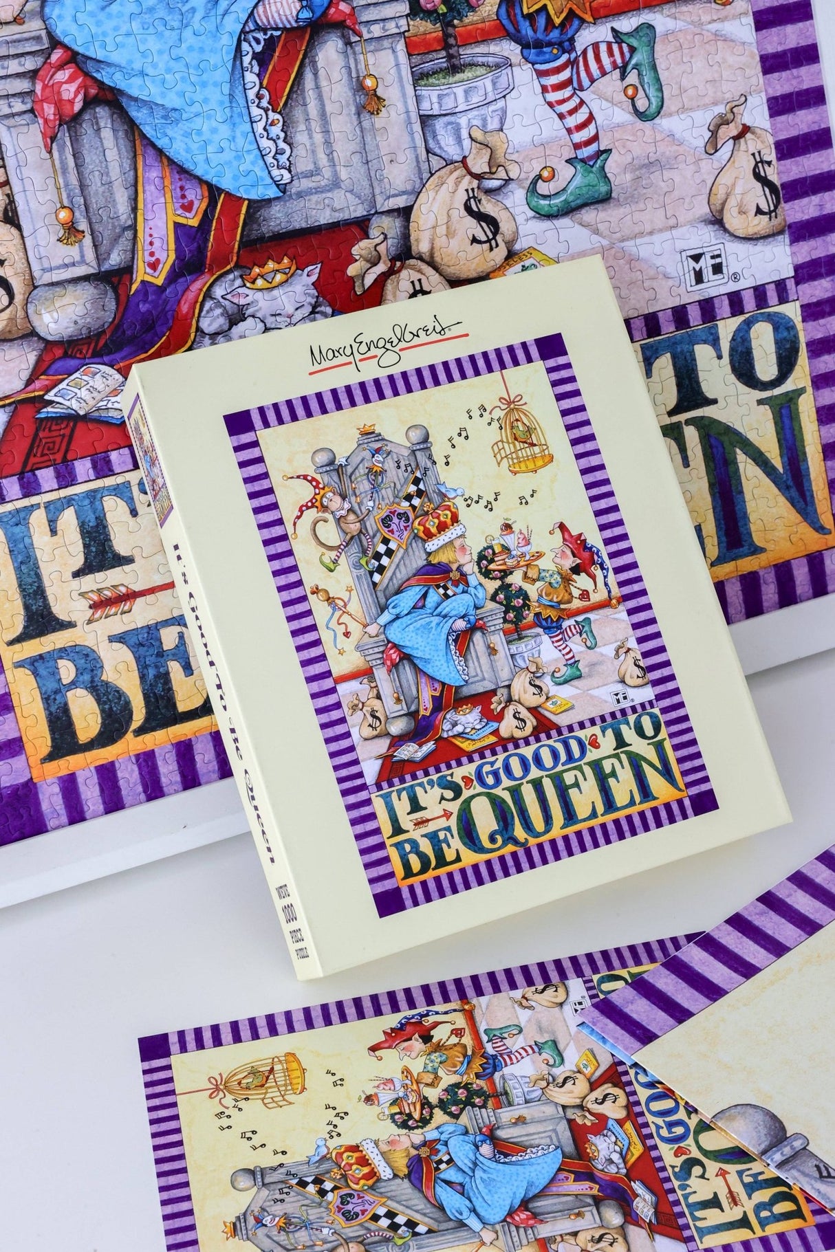 It's Good to be Queen 1000 Piece Jigsaw Puzzle | WEVE - Jigsaw Puzzles - The Puzzle Center
