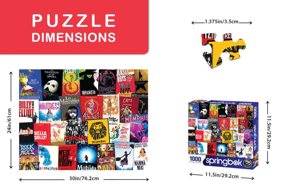 It's Showtime 1000 Piece Jigsaw Puzzle by Springbok Puzzles - Springbok Puzzles - Jigsaw Puzzles - The Puzzle Center