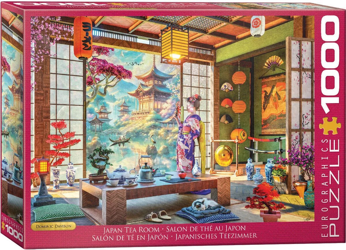 Japan Tea Room 1000 Piece Jigsaw Puzzle | Eurographics - Jigsaw Puzzles - The Puzzle Center
