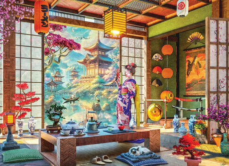 Japan Tea Room 1000 Piece Jigsaw Puzzle | Eurographics - Jigsaw Puzzles - The Puzzle Center