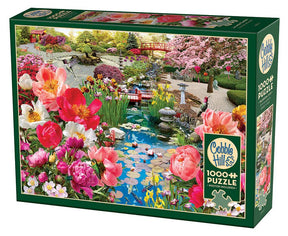 Japanese Garden 1000 Piece Jigsaw Puzzle | Cobble Hill Puzzles - Jigsaw Puzzles - The Puzzle Center