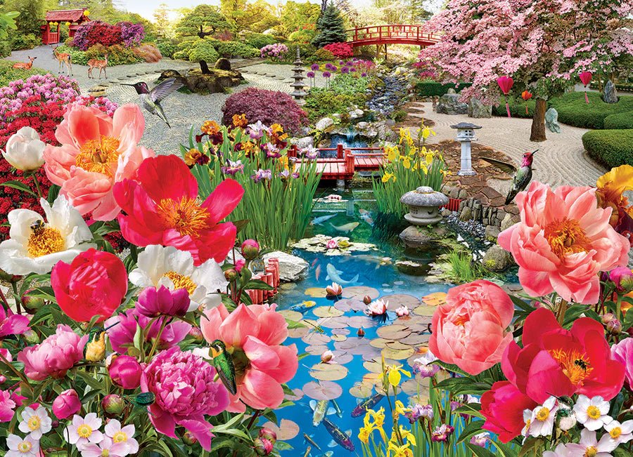 Japanese Garden 1000 Piece Jigsaw Puzzle | Cobble Hill Puzzles - Jigsaw Puzzles - The Puzzle Center