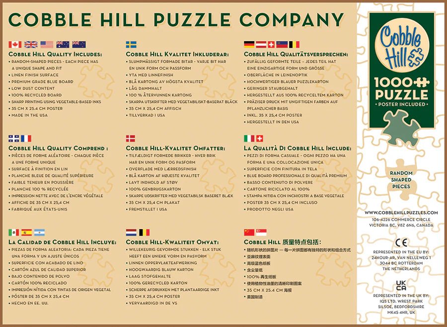 Japanese Garden 1000 Piece Jigsaw Puzzle | Cobble Hill Puzzles - Jigsaw Puzzles - The Puzzle Center