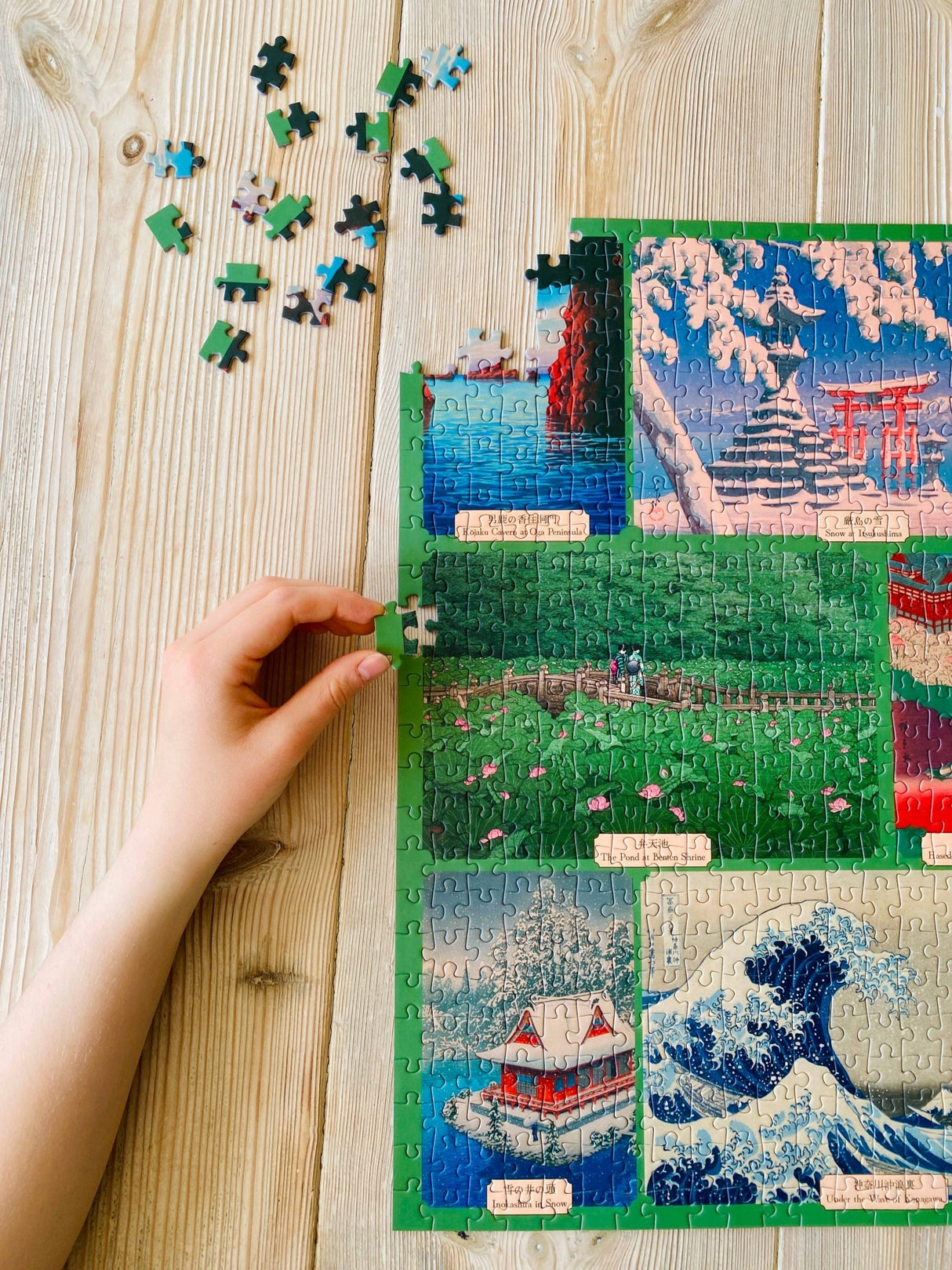Japanese Prints 1000 Piece Jigsaw Puzzle | Penny Puzzle - Jigsaw Puzzles - The Puzzle Center