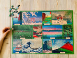 Japanese Prints 1000 Piece Jigsaw Puzzle | Penny Puzzle - Jigsaw Puzzles - The Puzzle Center