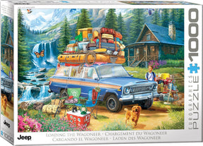 Jeep - Loading Wagoneer 1000 Piece Jigsaw Puzzle | Eurographics - Eurographics - Jigsaw Puzzles - The Puzzle Center