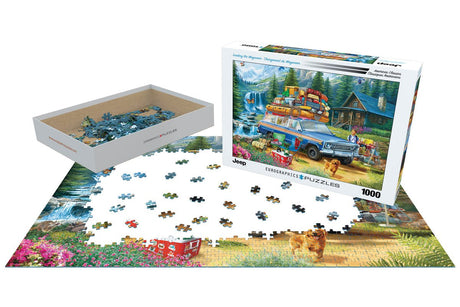 Jeep - Loading Wagoneer 1000 Piece Jigsaw Puzzle | Eurographics - Eurographics - Jigsaw Puzzles - The Puzzle Center