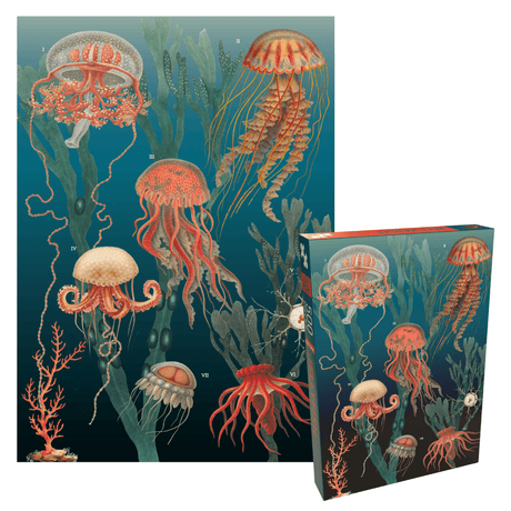 Jellyfish 500 Piece Jigsaw Puzzle | Penny Puzzle - Jigsaw Puzzles - The Puzzle Center