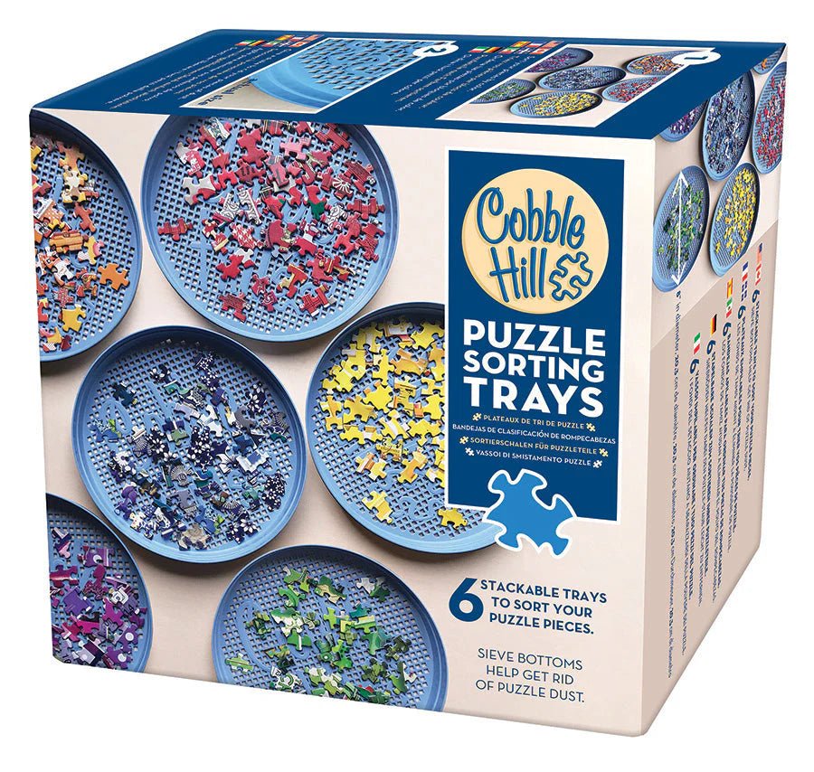 Jigsaw Puzzle Sorting Trays | Cobble Hill - Puzzle Accessories - The Puzzle Center
