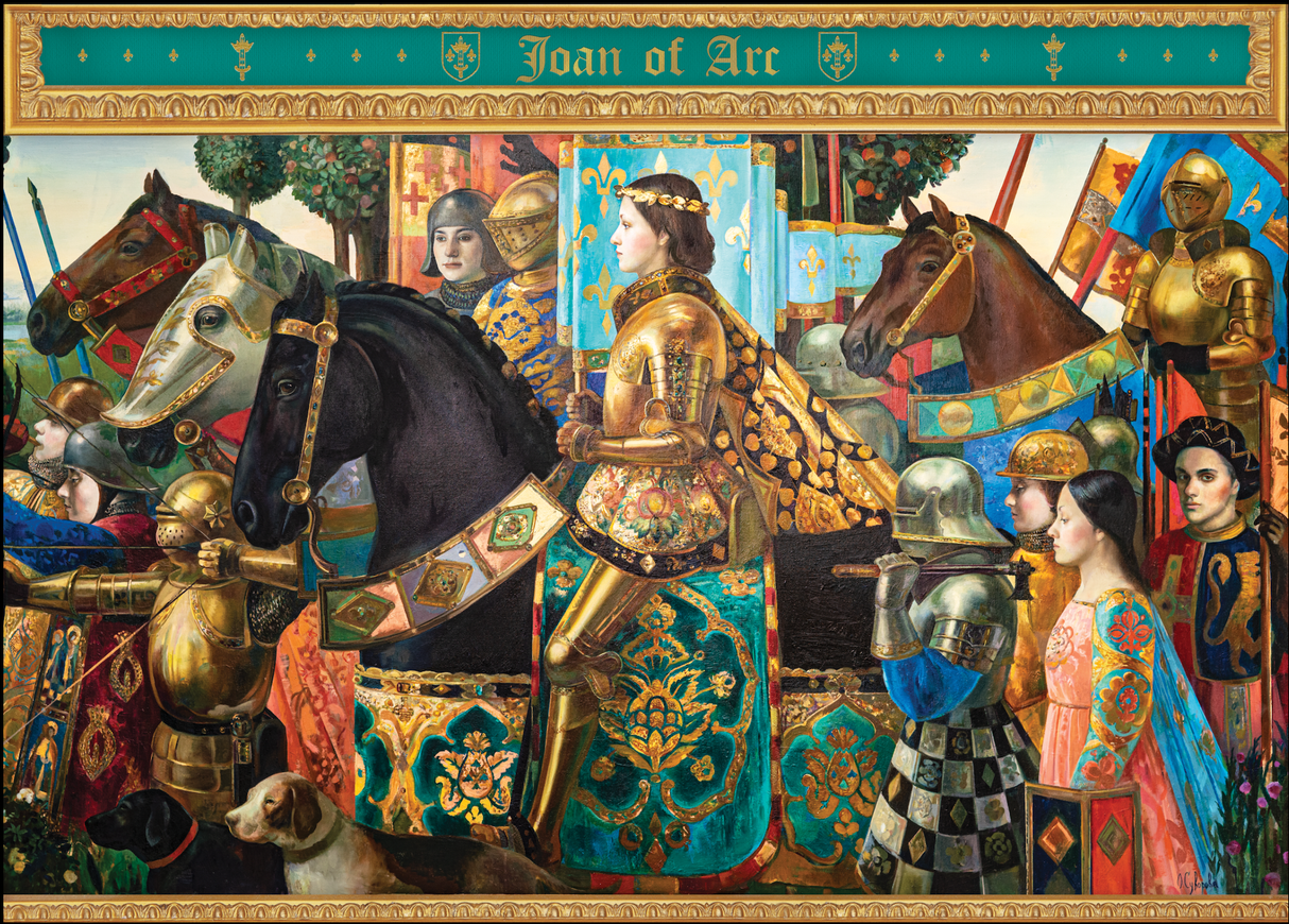 Joan of Ar 1000 Piece Jigsaw Puzzle | Art & Fable - Jigsaw Puzzle - The Puzzle Center