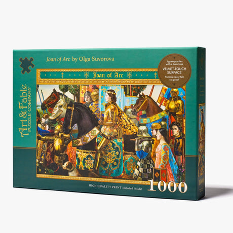 Joan of Ar 1000 Piece Jigsaw Puzzle | Art & Fable - Jigsaw Puzzle - The Puzzle Center