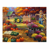 John Deere Pumpkin Patch 1000 Piece Jigsaw Puzzle | Springbok Puzzles - Jigsaw Puzzles - The Puzzle Center
