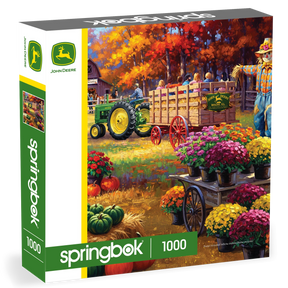 John Deere Pumpkin Patch 1000 Piece Jigsaw Puzzle | Springbok Puzzles - Jigsaw Puzzles - The Puzzle Center
