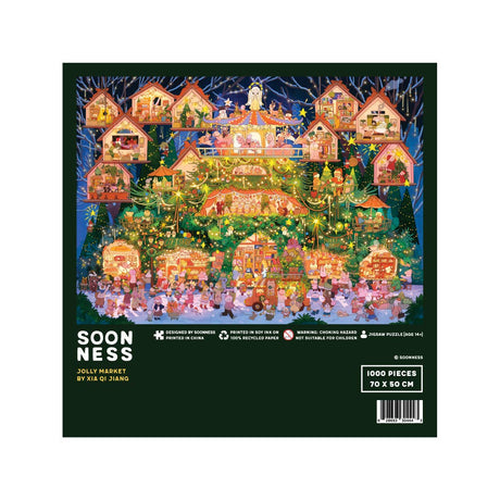 Jolly Market 1000 Piece Jigsaw Puzzle | Soonness - Jigsaw Puzzles - The Puzzle Center