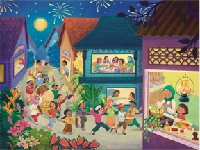 Joy Before Dawn 100 Piece Jigsaw Puzzle | Laila Luxury Puzzles - Jigsaw Puzzles - The Puzzle Center