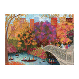 Joy Laforme Autumn on Bow Bridge 1000 Piece Jigsaw Puzzle | Galison - Jigsaw Puzzles - The Puzzle Center