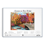 Joy Laforme Autumn on Bow Bridge 1000 Piece Jigsaw Puzzle | Galison - Jigsaw Puzzles - The Puzzle Center