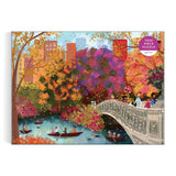 Joy Laforme Autumn on Bow Bridge 1000 Piece Jigsaw Puzzle | Galison - Jigsaw Puzzles - The Puzzle Center