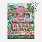 Joy LaForme Capeside Victorian 1000 Piece Foil Jigsaw Puzzle | Galison - Jigsaw Puzzles - The Puzzle Center