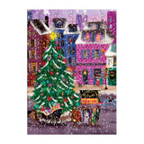 Joy Laforme Christmas Square  60 Piece Greeting Card Puzzle | Galison