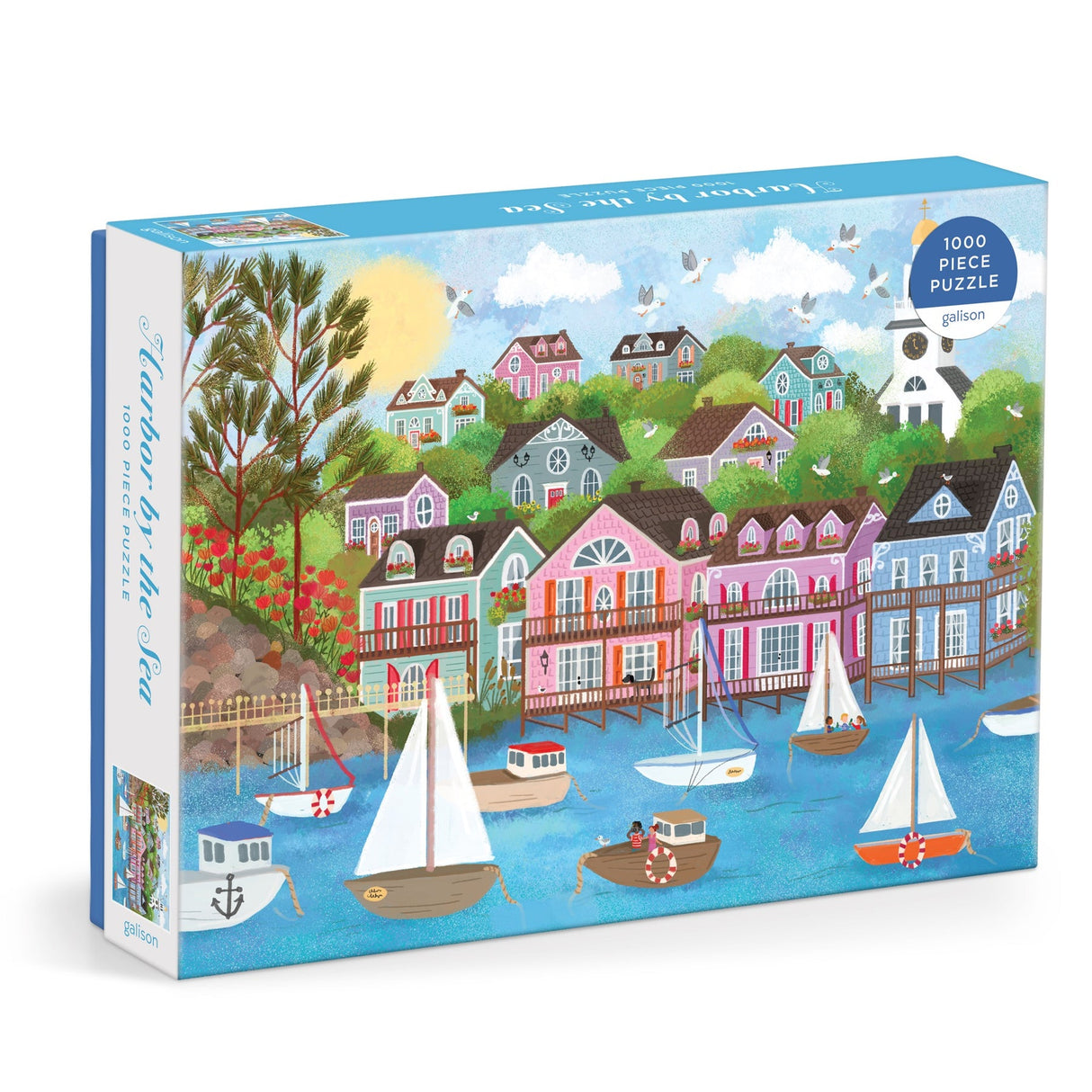 Joy Laforme Harbor by the Sea 1000 Piece Jigsaw Puzzle | Galison