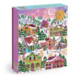 Joy Laforme Snowcap Village 1000 Piece Foil Jigsaw Puzzle | Galison - Jigsaw Puzzles - The Puzzle Center