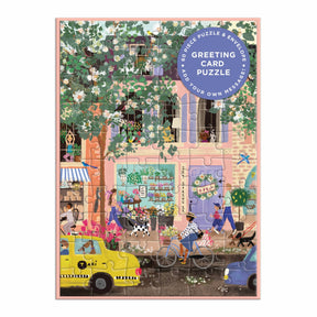 Joy Laforme Spring Street 60 Piece Greeting Card Puzzle | Galison - Greeting Card Puzzle - The Puzzle Center