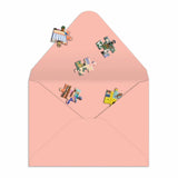 Joy Laforme Spring Street 60 Piece Greeting Card Puzzle | Galison - Greeting Card Puzzle - The Puzzle Center