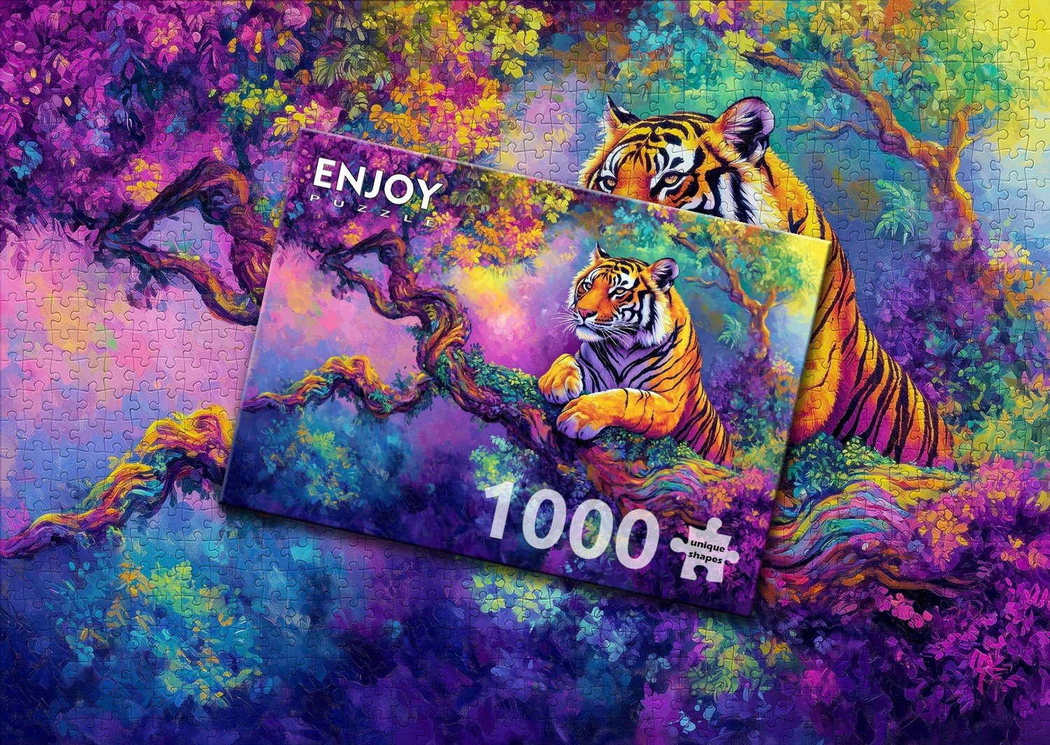 Jungle Majesty 1000 Piece Puzzle | Enjoy – The Puzzle Center