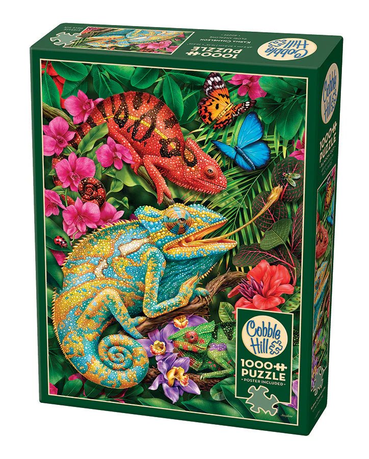 Karma Chameleon 1000 Piece Jigsaw Puzzle | Cobble Hill Puzzles - Jigsaw Puzzles - The Puzzle Center
