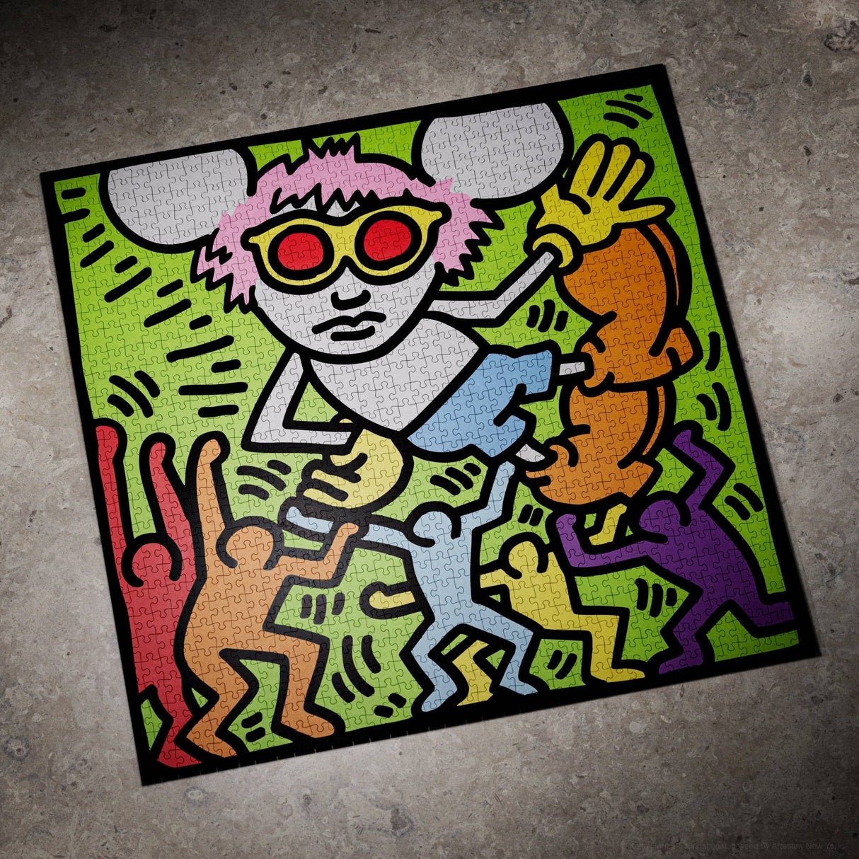 Keith Haring 1000 Piece Jigsaw Puzzle | Theory11 - Jigsaw Puzzles - The Puzzle Center