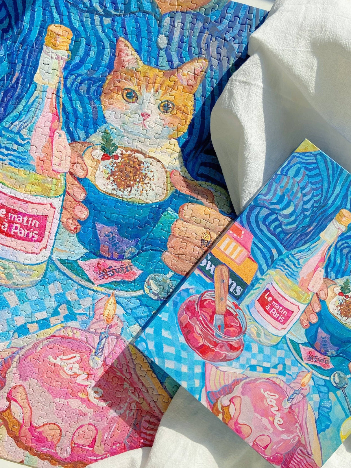 Kitty Café 500 Piece Puzzle | WEVE Puzzle - Jigsaw Puzzles - The Puzzle Center