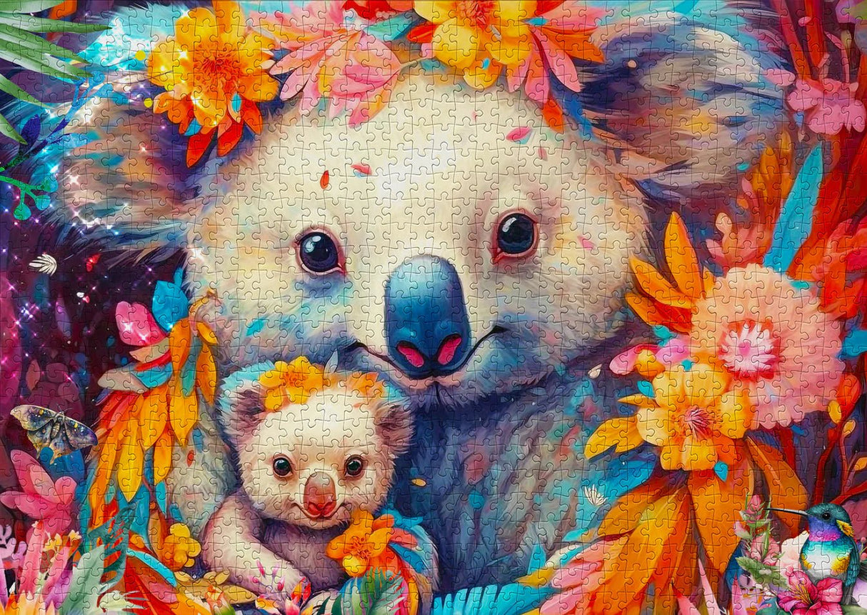 Koala Kuddles 1000 Piece Jigsaw Puzzle | Enjoy Puzzles - Jigsaw Puzzles - The Puzzle Center