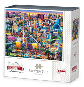 Las Vegas Strip 1000 Piece Jigsaw Puzzle by Boardwalk Puzzle Company - Boardwalk - Jigsaw Puzzles - The Puzzle Center