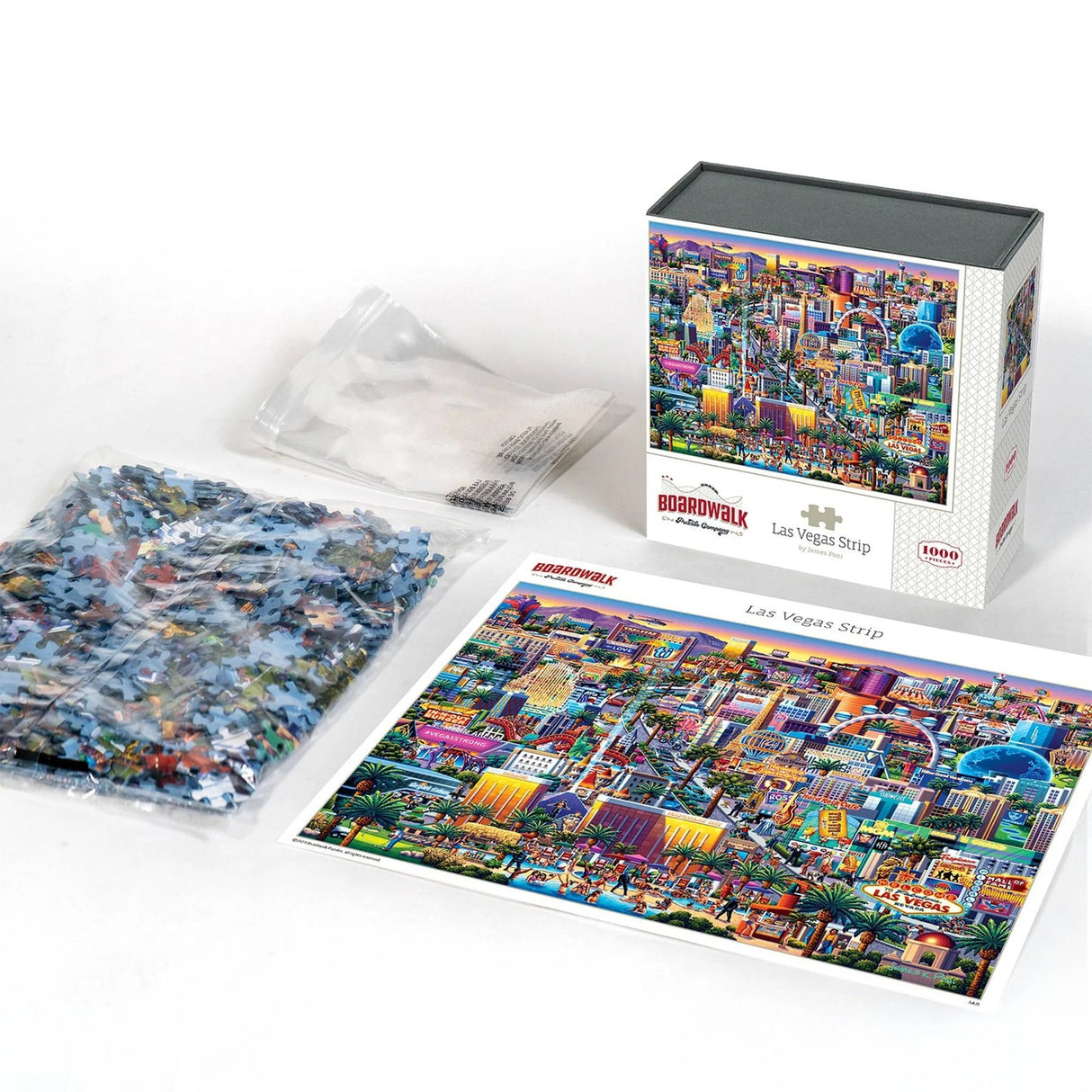 Las Vegas Strip 1000 Piece Jigsaw Puzzle by Boardwalk Puzzle Company - Boardwalk - Jigsaw Puzzles - The Puzzle Center