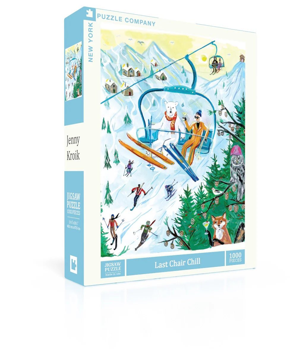 Last Chair Chill 1000 Piece Jigsaw Puzzle | New York Puzzle Company - Jigsaw Puzzles - The Puzzle Center