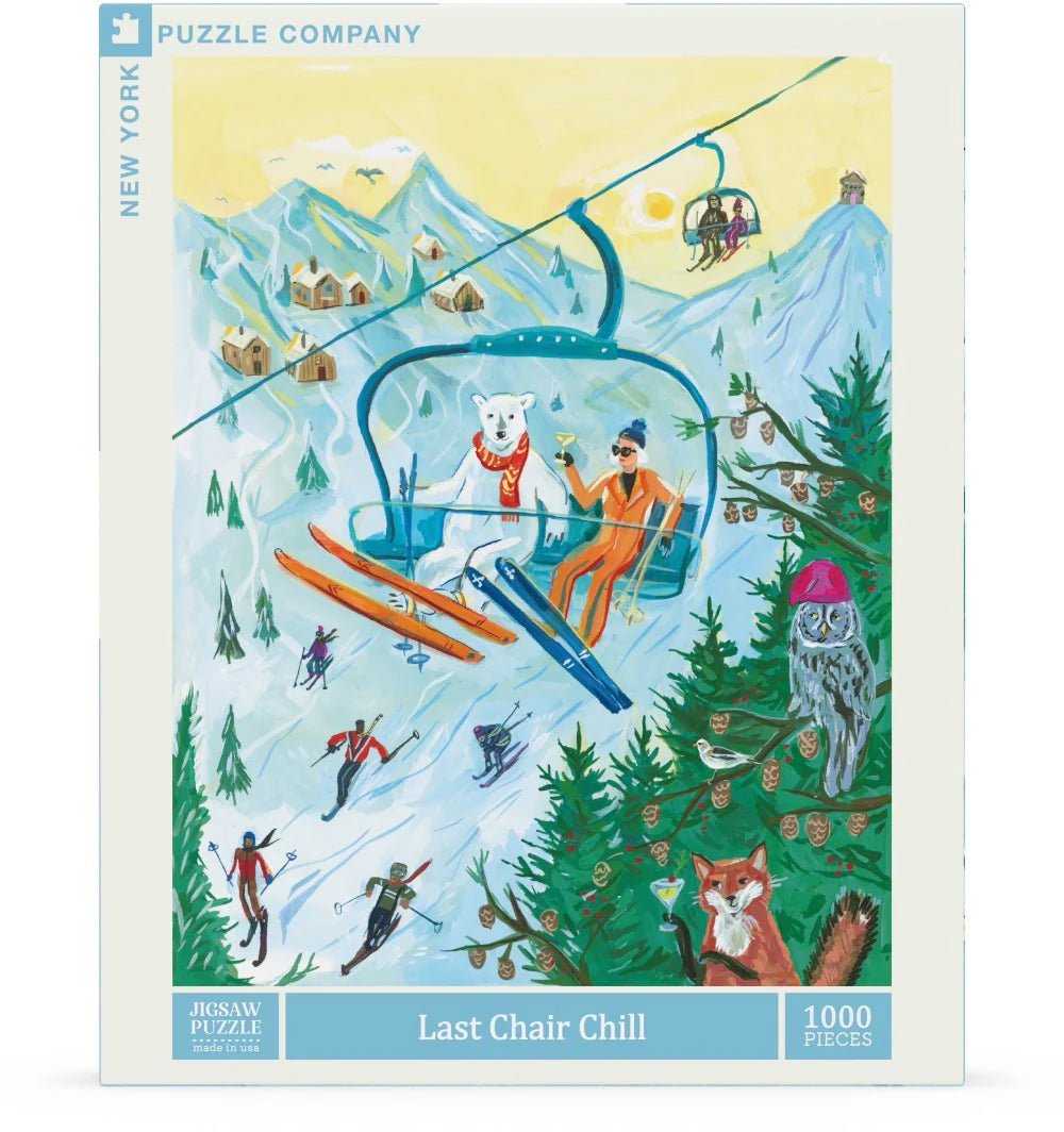 Last Chair Chill 1000 Piece Jigsaw Puzzle | New York Puzzle Company - Jigsaw Puzzles - The Puzzle Center