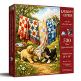 Laundry Helpers 500 Piece Jigsaw Puzzle | SunsOut