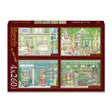 Le Chat Colette 4 x 260 Pieces Jigsaw Puzzles | Magnolia - Jigsaw Puzzles - The Puzzle Center