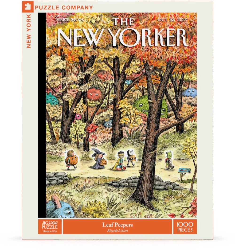 Leaf Peepers 1000 Piece Jigsaw Puzzle | New York Puzzle Company - Jigsaw Puzzles - The Puzzle Center