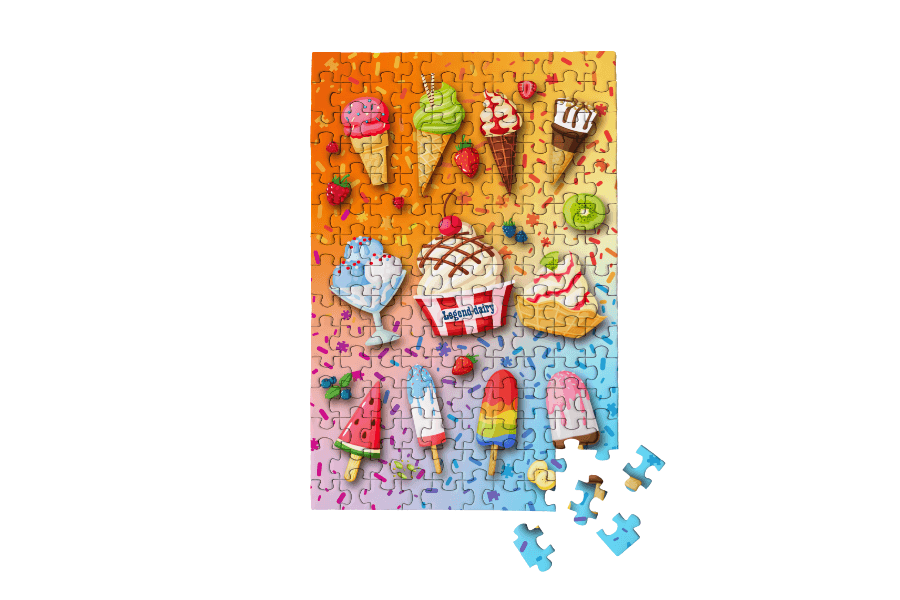 Legend Dairy 150 Piece Mini Jigsaw Puzzle | MicroPuzzles - Mini Jigsaw Puzzles - The Puzzle Center