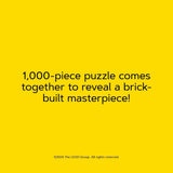 LEGO Masterpiece Puzzle: Mona Lisa 1000 Piece Jigsaw Puzzle | Lego