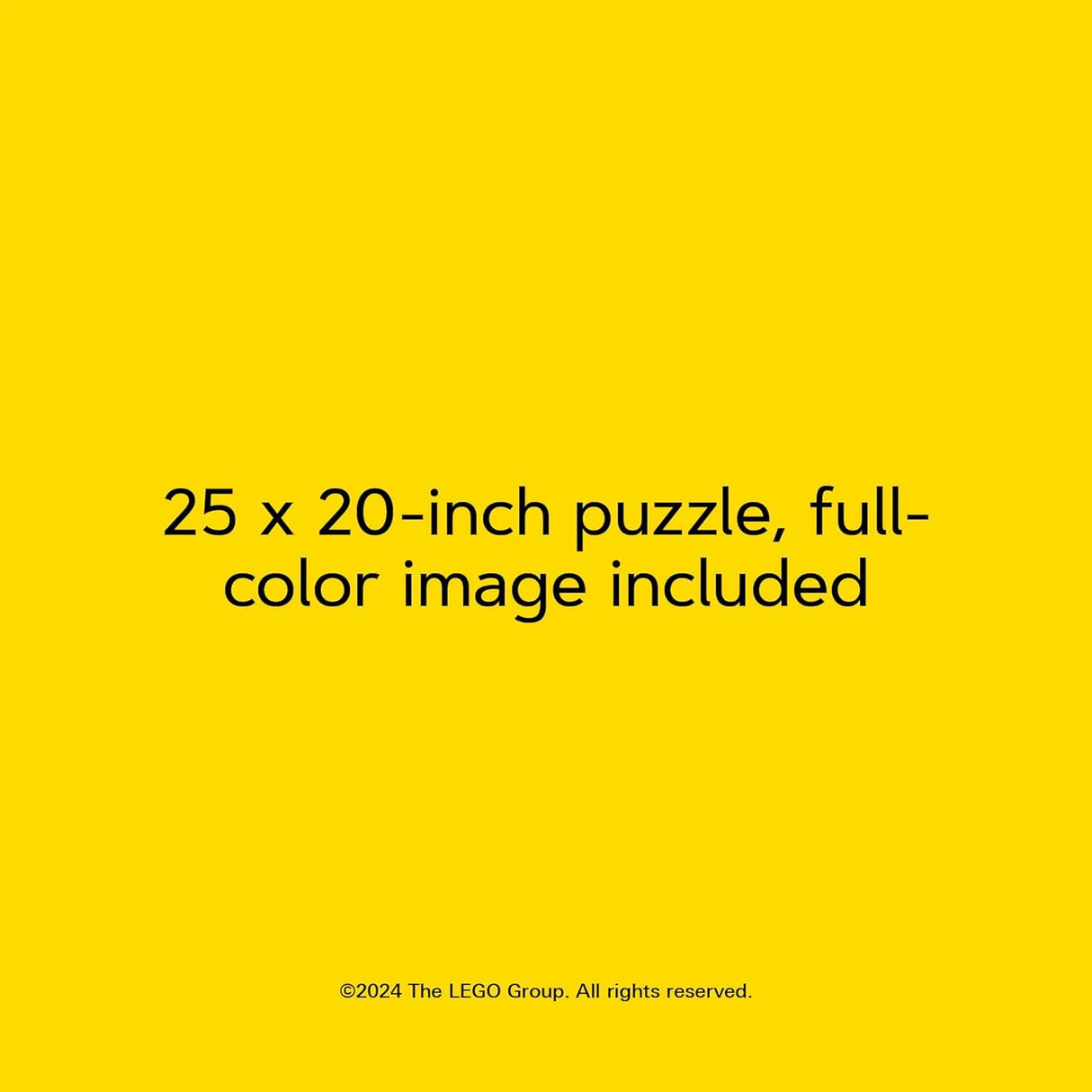LEGO Masterpiece Puzzle: Mona Lisa 1000 Piece Jigsaw Puzzle | Lego