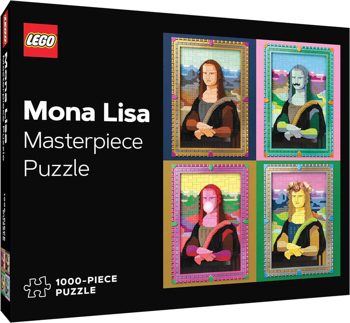 LEGO Masterpiece Puzzle: Mona Lisa 1000 Piece Jigsaw Puzzle | Lego