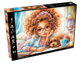 Letters & Paws 1000 Piece Jigsaw Puzzle | JaCaRou Puzzles - Jigsaw Puzzles - The Puzzle Center
