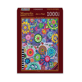Life Goes Round 1000 Piece Jigsaw Puzzle | Magnolia - Jigsaw Puzzles - The Puzzle Center