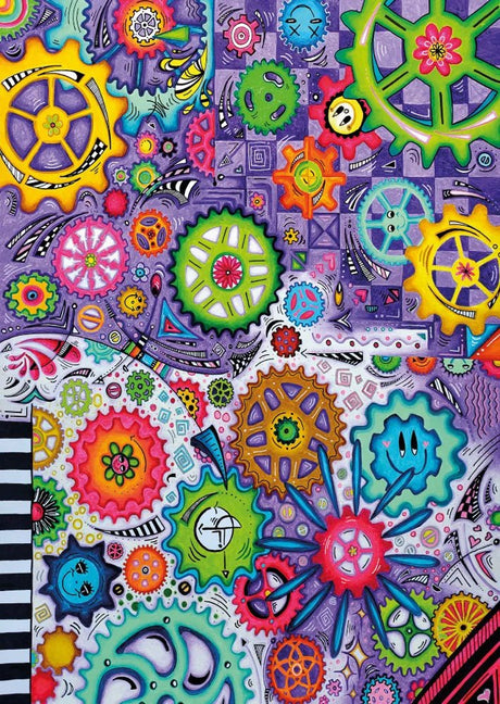 Life Goes Round 1000 Piece Jigsaw Puzzle | Magnolia - Jigsaw Puzzles - The Puzzle Center